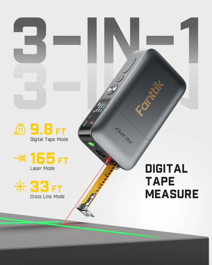 Fanttik A10 Apex afstandsmeter, 3-in-1