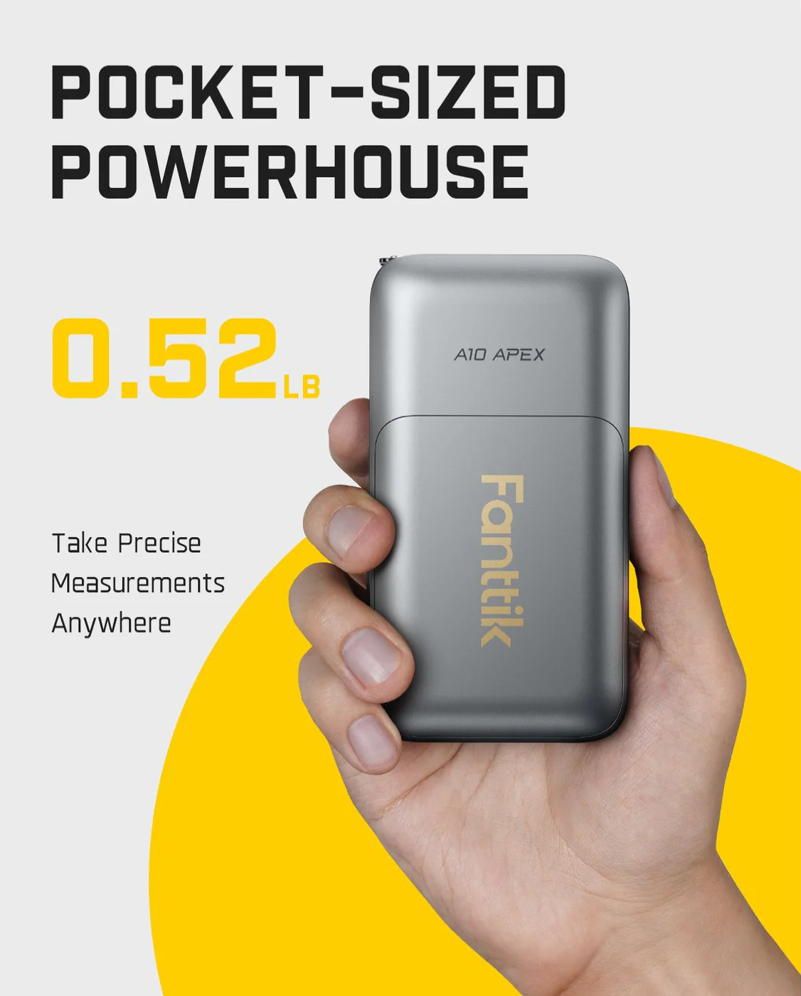 Fanttik A10 Apex afstandsmeter, 3-in-1