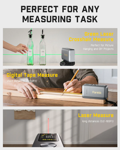 Fanttik A10 Apex afstandsmeter, 3-in-1