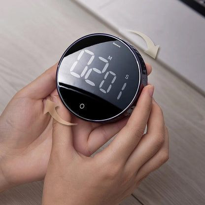 Timer Temporizator Baseus Heyo Rotation, Zwart ACDJS-01