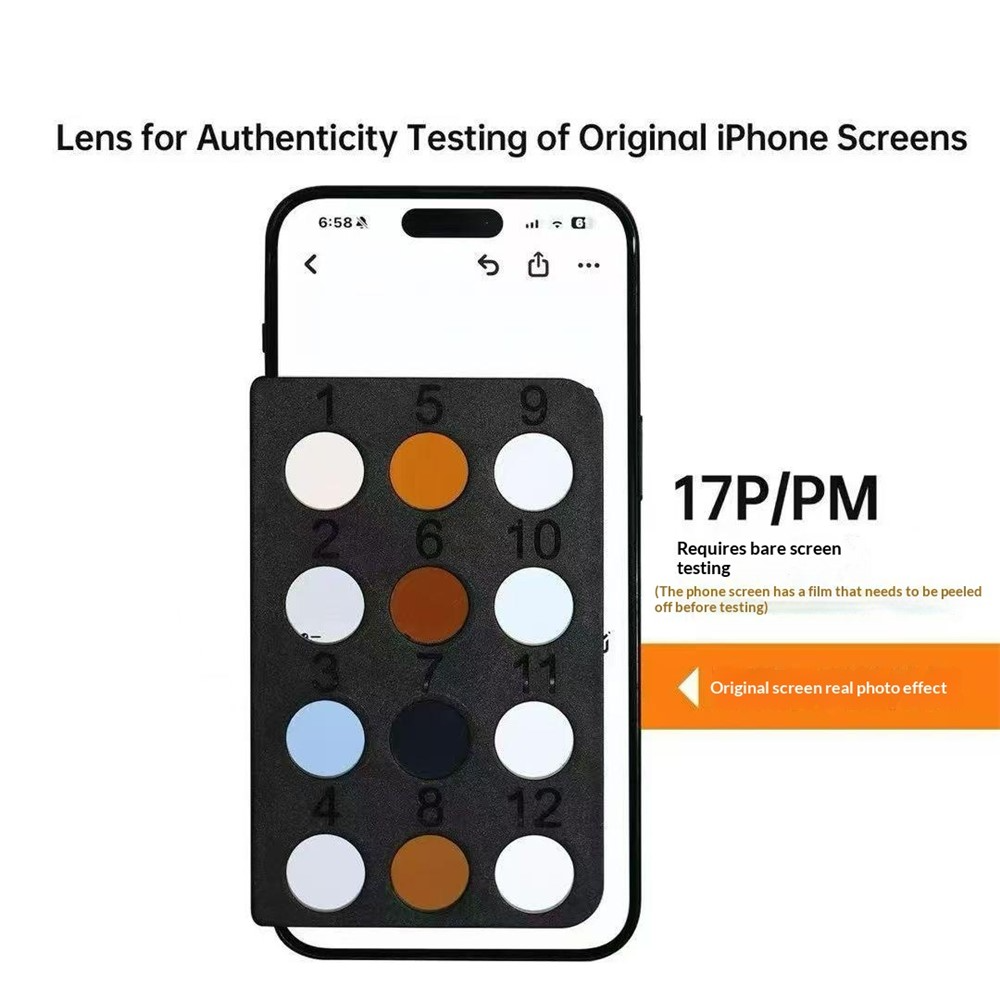 Mr.Yang Display Polaristester voor Apple iPhone 13 - 17 Series