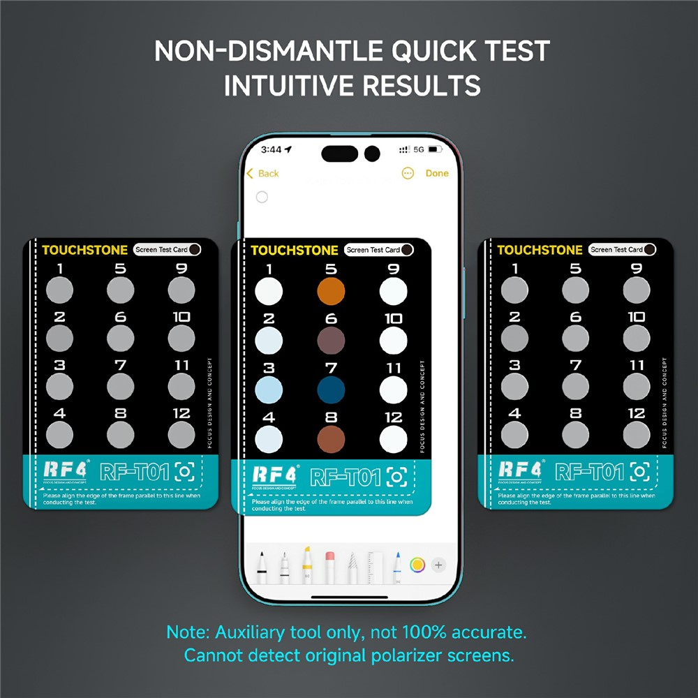 Polariseer Display Tester RF4 RF-T01 voor Apple iPhone 12 - 17 Series