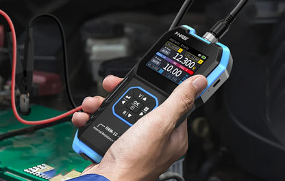 Tester Service Fnirsi HRM-10 voor het meten van interne weerstand en spanning van batterij / accu