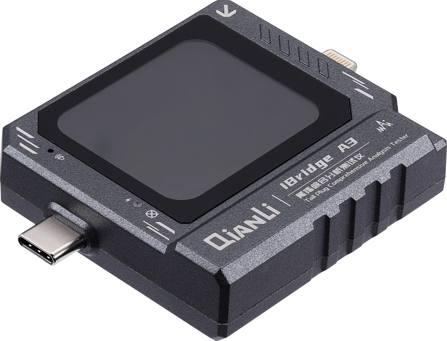 Tester Service QIANLI iBridge A3, Lightning (8-pins) / USB-C (24-pins)