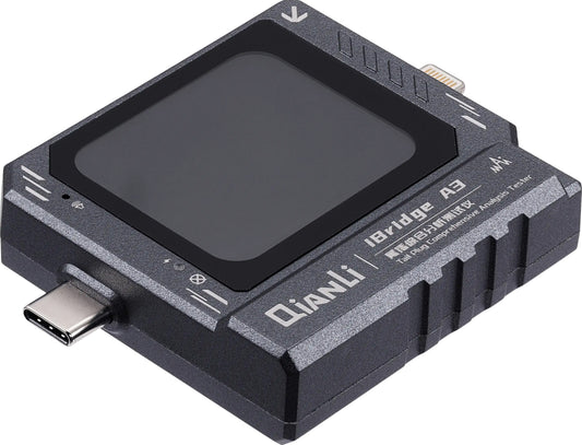 Tester Service QIANLI iBridge A3, Lightning (8-pins) / USB-C (24-pins)