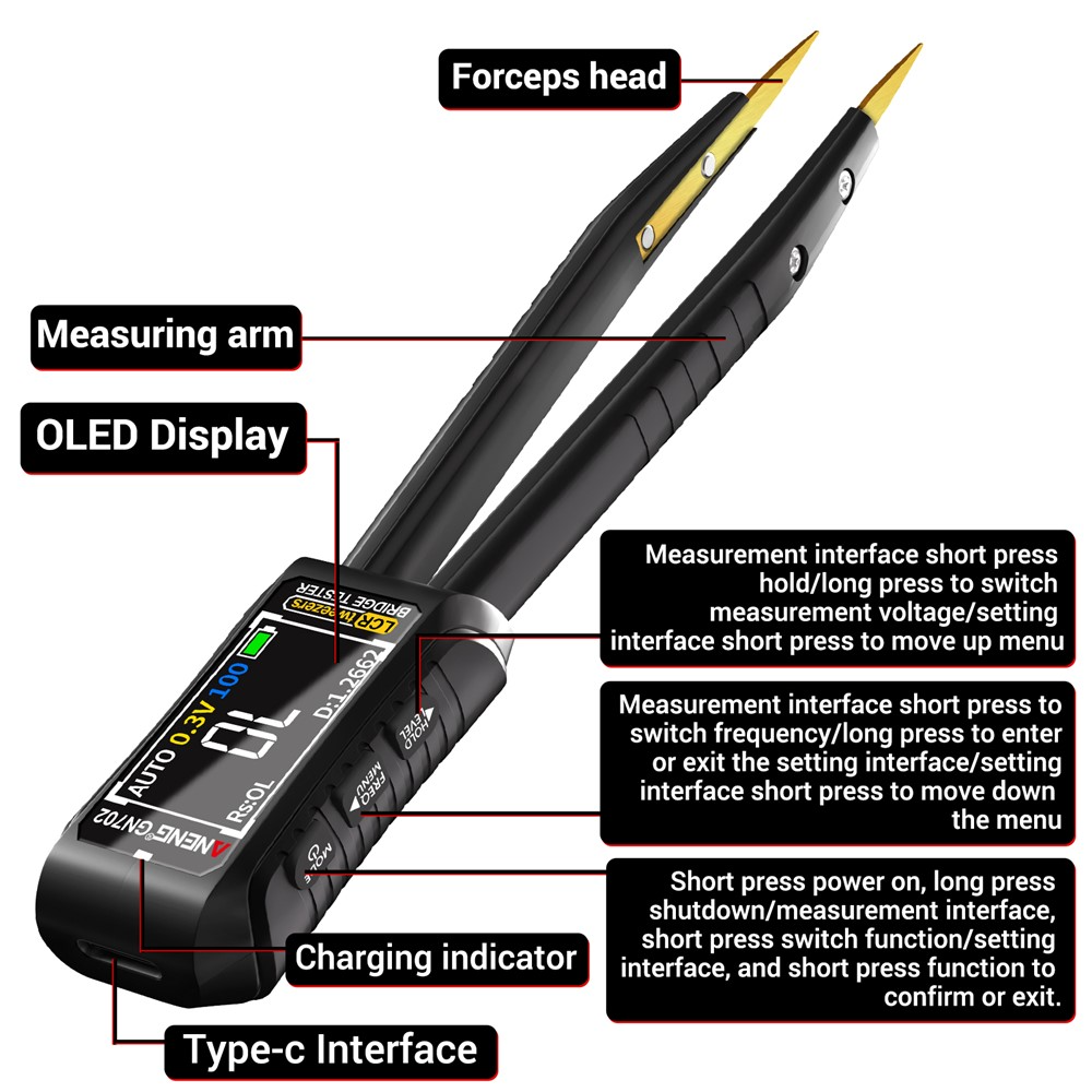 Tester Service Pen Type ANENG GN702