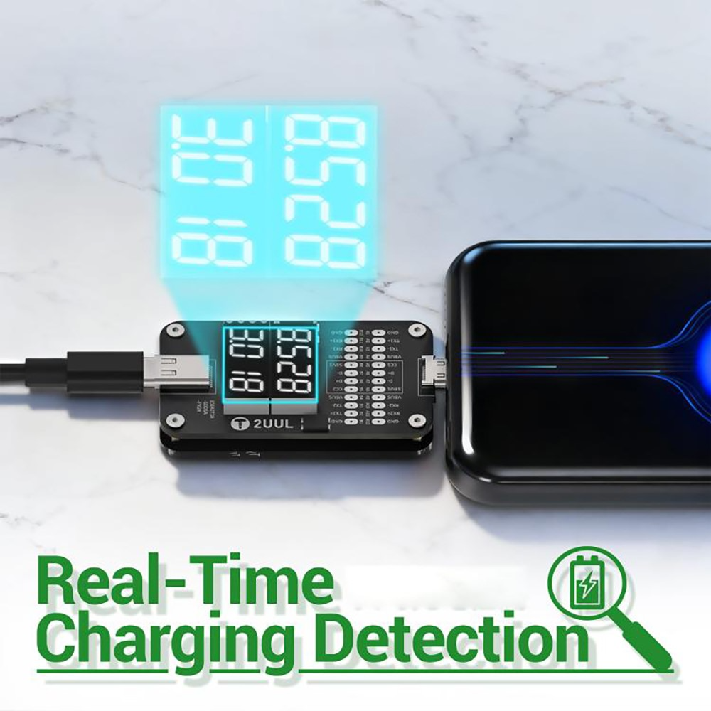 Spanningtester 2UUL PW32, USB-C