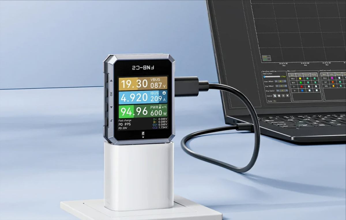 Fnirsi FNB-C2 Spanningsmeter, USB-C