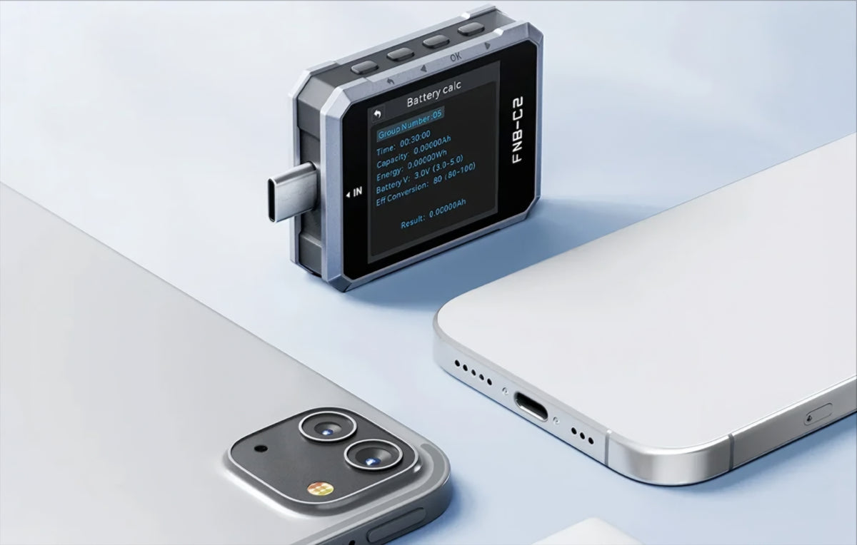 Fnirsi FNB-C2 Spanningsmeter, USB-C