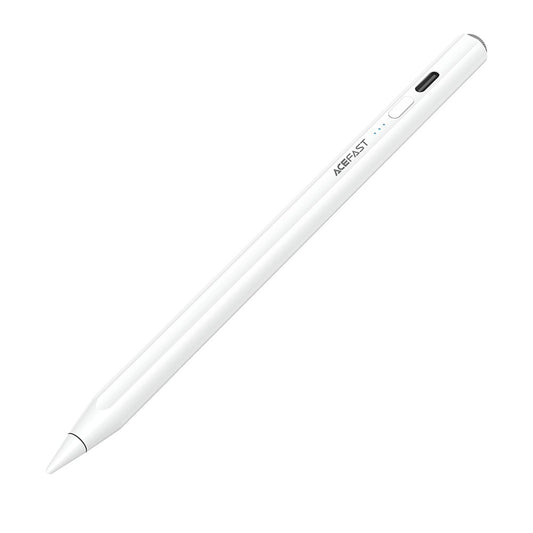 Touch Pen Acefast V2 voor Apple iPad, Actieve Versie, Wit