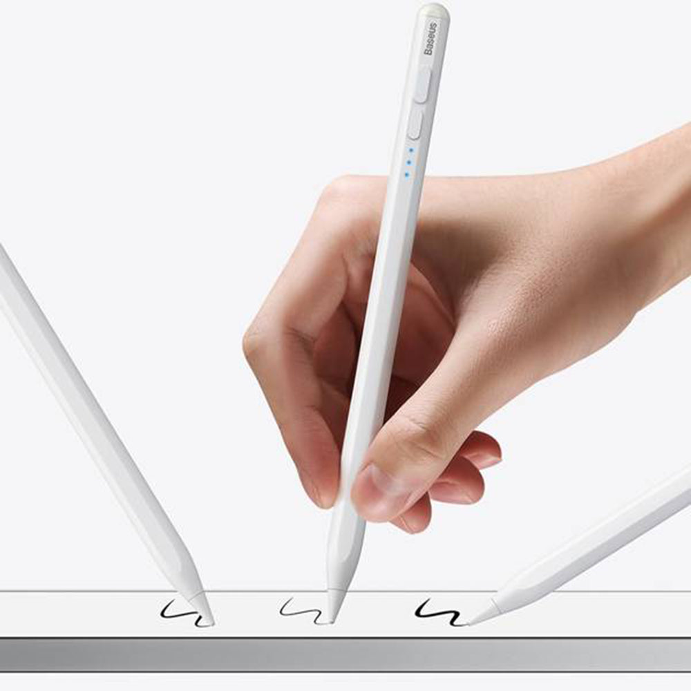 Touch Pen Baseus Smooth Writing 2-serie voor Apple iPad, Active-versie, Wit SXBC060402