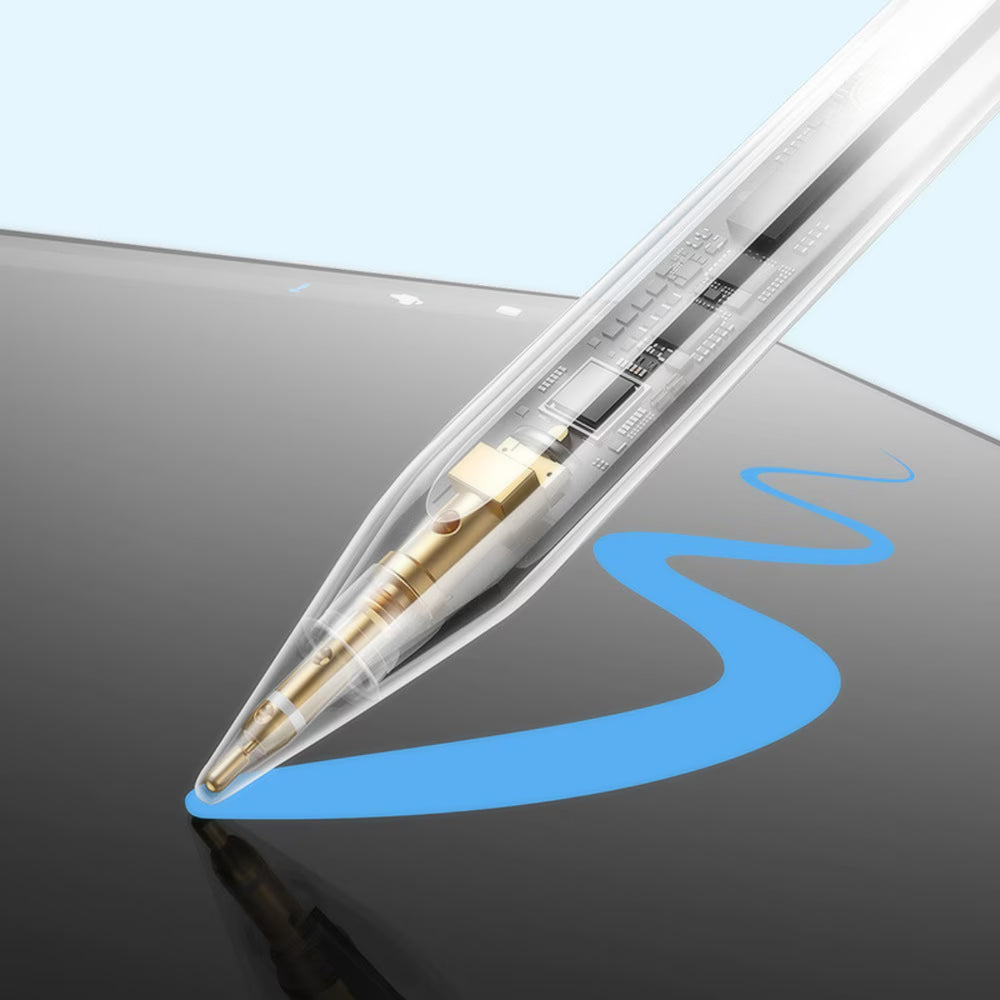 Touch Pen Baseus Smooth Writing 3 Series voor Apple iPad, Actieve Draadloze Versie, Wit P80080806213-00