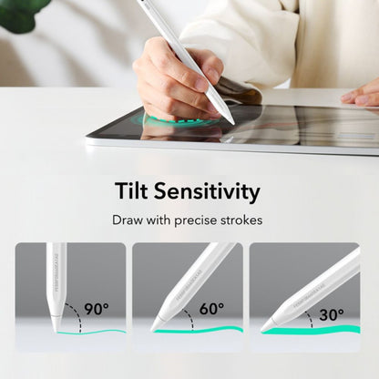 Touch Pen ESR Geo voor Apple iPad, Actieve Versie, Wit