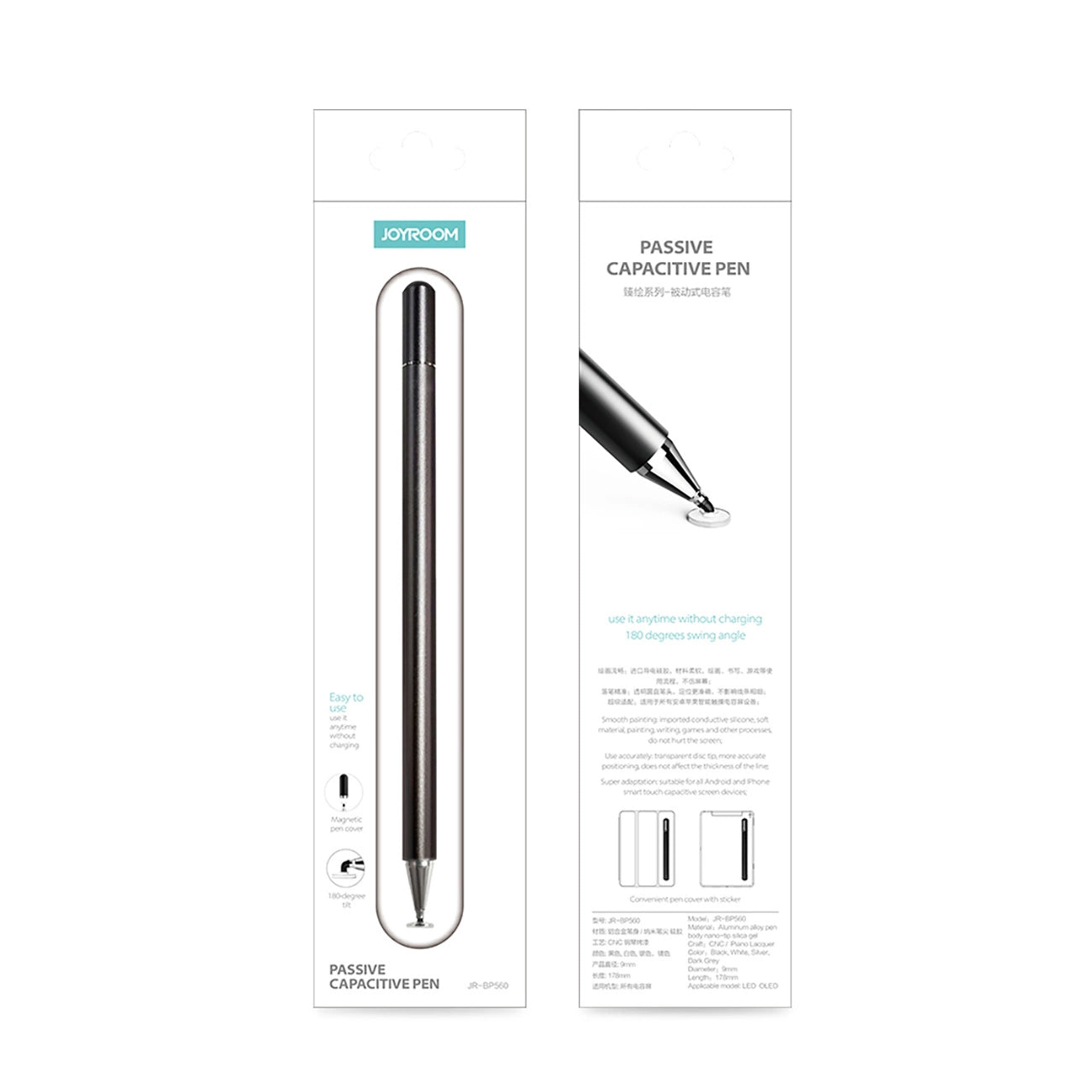 Touch Pen Joyroom JR-BP560, Zwart