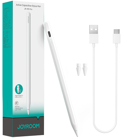 Touch Pen Joyroom JR-X9S Pro voor Apple iPad, Active Versie, Wit