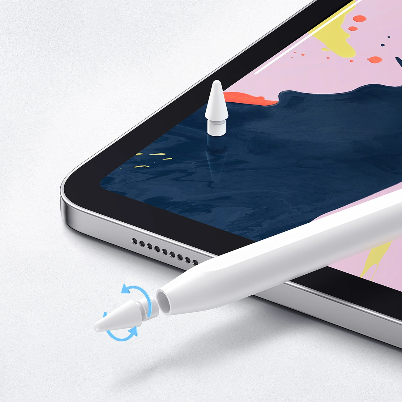 Touch Pen Joyroom JR-X9S Pro voor Apple iPad, Active Versie, Wit