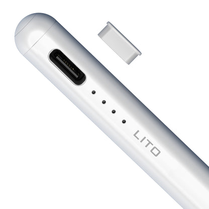 Touch Pen Lito K1 voor Apple iPad, Actieve Versie, Wit