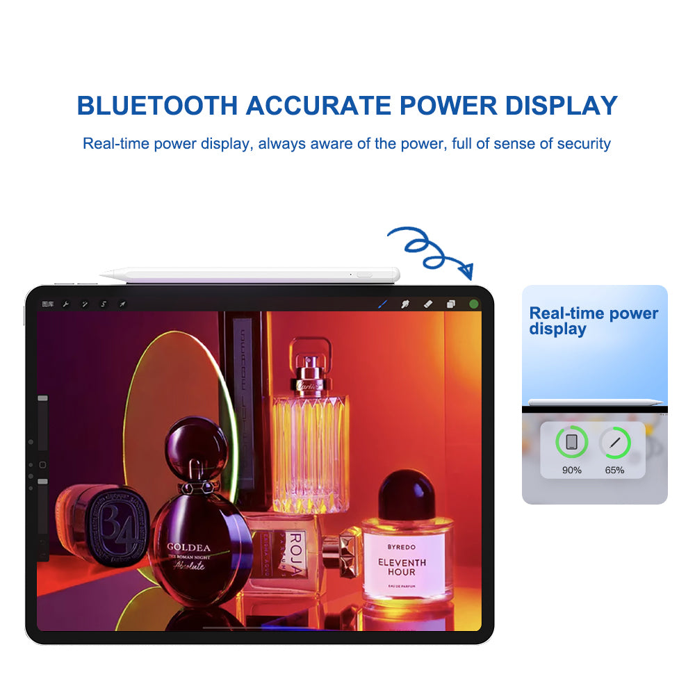 Touch Pen Lito K1 voor Apple iPad, Actieve Versie, Wit