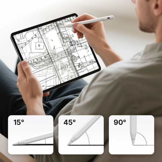 Touch Pen Metapen A8 voor Apple iPad, Actieve Versie, Wit ME-APP152