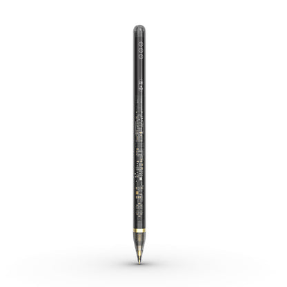 Touch Pen Techsuit C10 Pro voor Apple iPad, Actieve Versie, Transparant Zwart