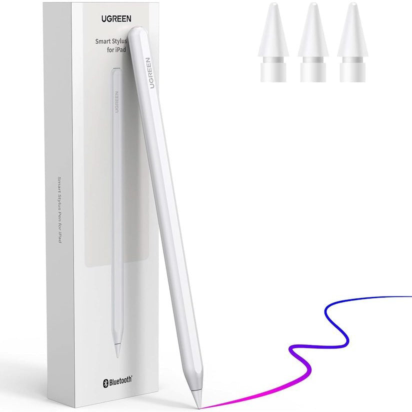 Touch Pen UGREEN voor Apple iPad, Actieve Versie, Wit