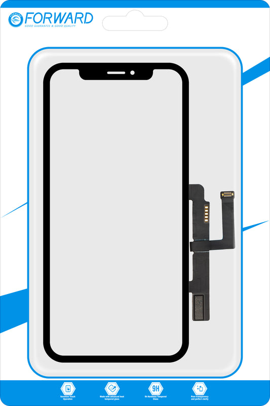 Touchscreen Forward Guard OCA voor Apple iPhone 11, Zwart