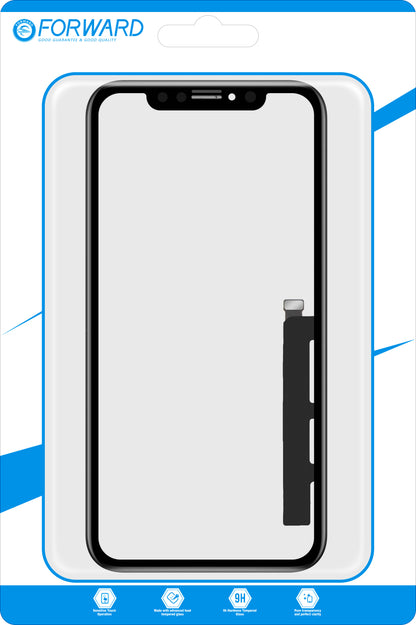 Touchscreen Forward Guard OCA voor Apple iPhone XR, IC-versie, Zwart