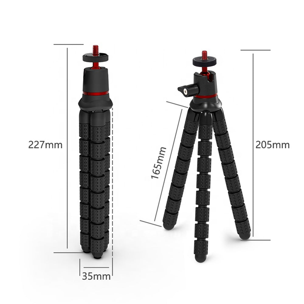 1/4inch Techsuit JX-004 Tripod, Black