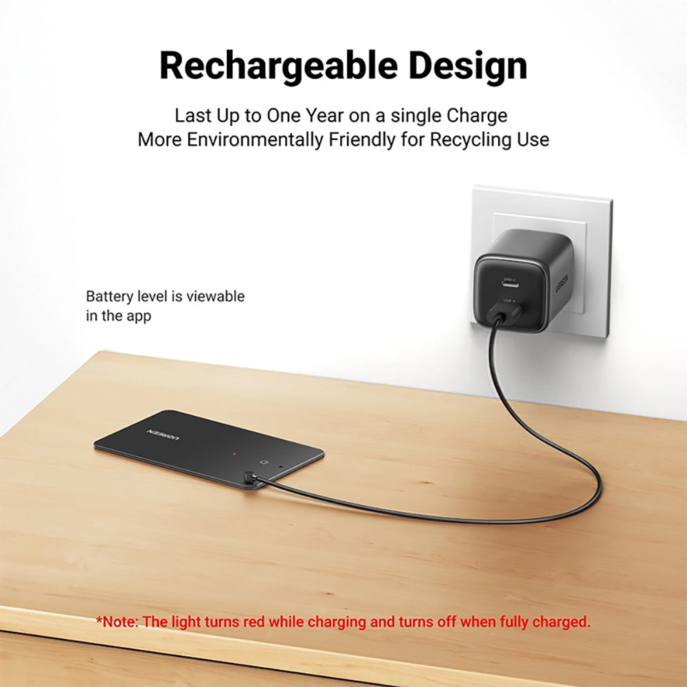 UGREEN SmartTag CM817 voor iOS Series, Zwart