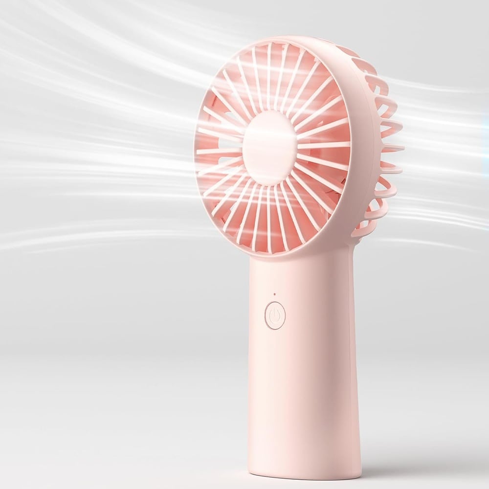 Draagbare Ventilator JisuLife FA20X, Roze