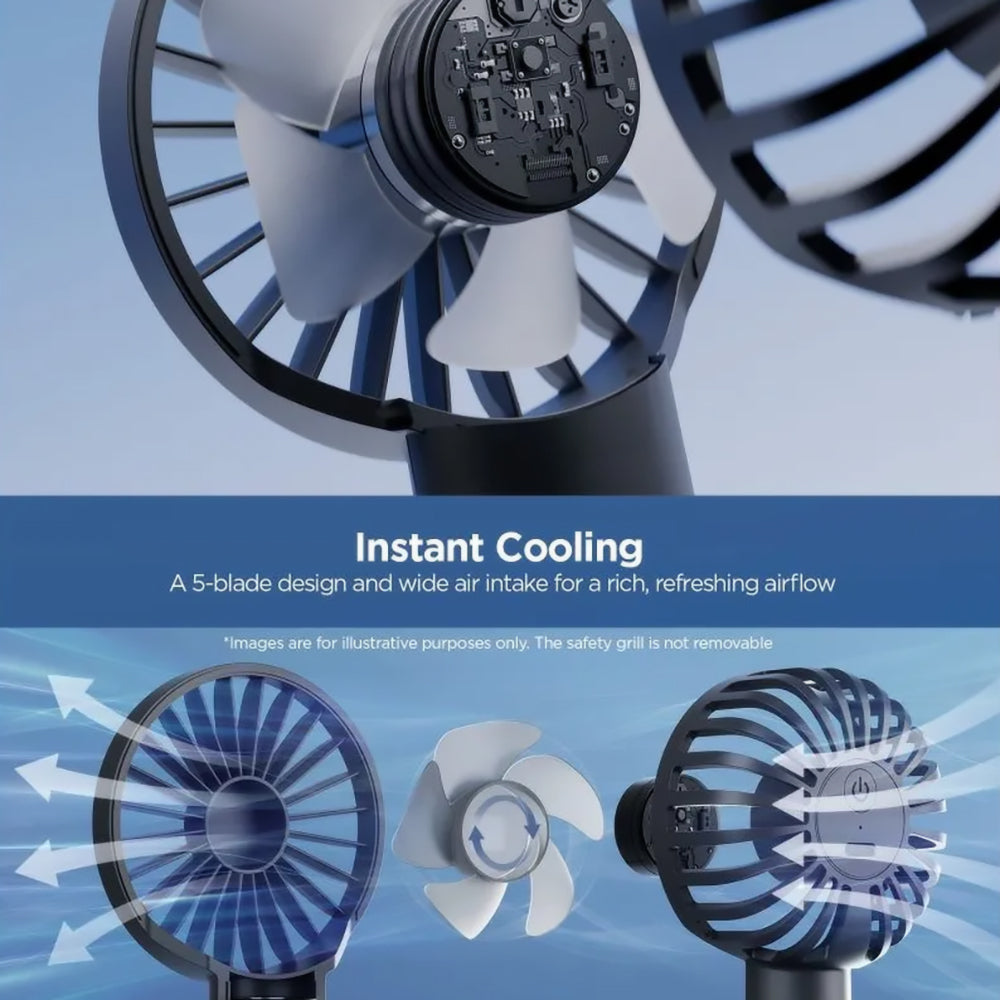Draagbare Ventilator Spigen A905, Zwart AHP10454