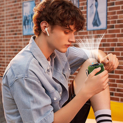 Draagbare Ventilator Techsuit Z14 met externe batterij 5000mAh, Groen