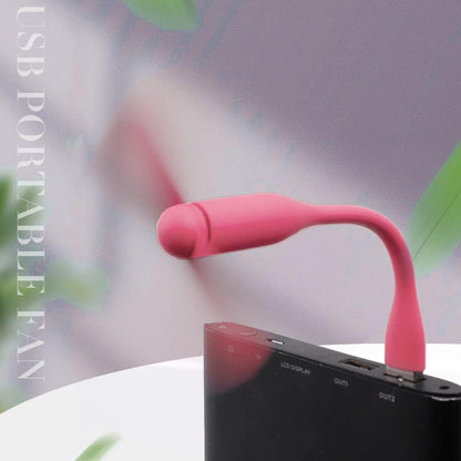 USB Ventilator Techsuit TUF1, Roze