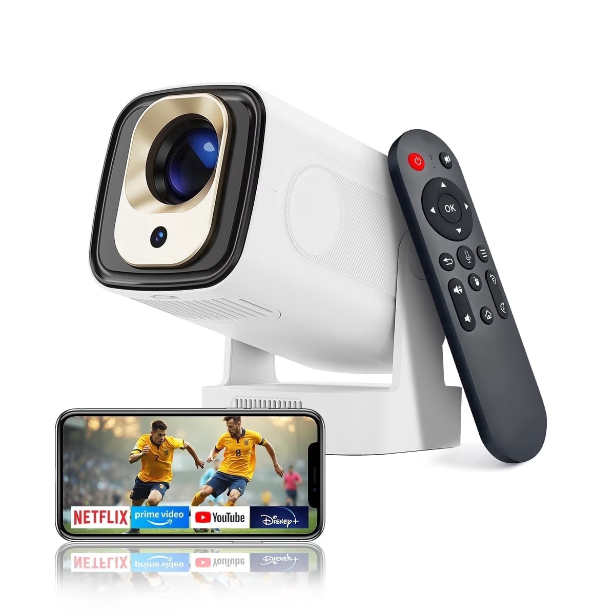 Magcubic HY310 videoprojector, 1080P, 260ANSI, Wit