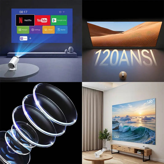 Videoprojector Yesido TV14, 720P, 120ANSI, Wit