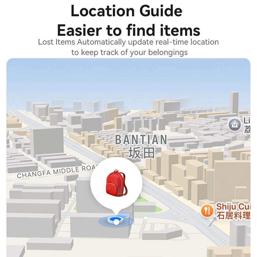 Yesido SmartTag EC14 voor iOS Series, Wit