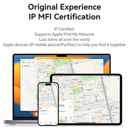 Yesido SmartTag EC14 voor iOS Series, Wit