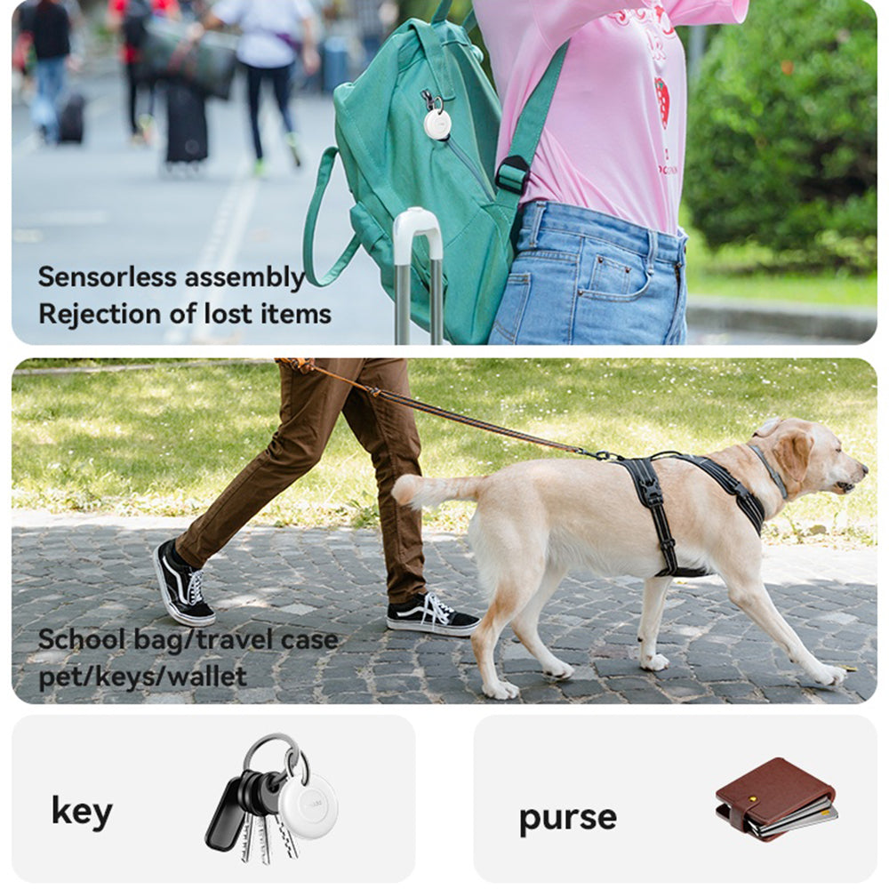 Yesido SmartTag EC14 voor iOS Series, Wit